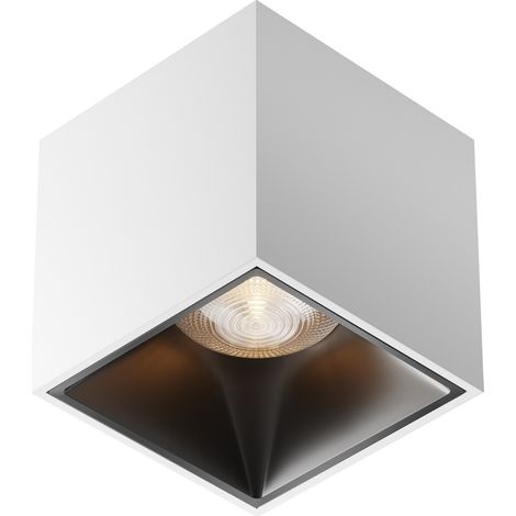 Maytoni Alfa LED Plafoniera Bianca 12W 3000K Dimmer (1/2)