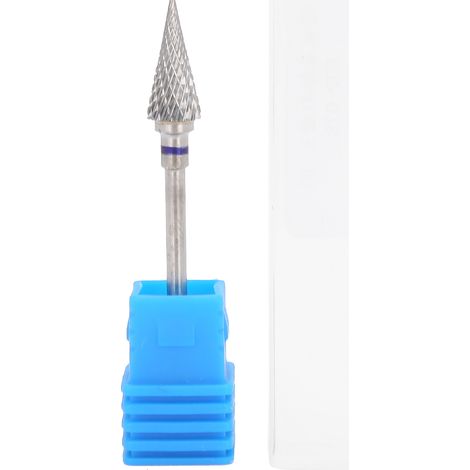 Foret À Ongles - Acier Au Tungstène - Diamètre De Tige 2,35 Mm - Pour Meuleuse À Ongles Électrique - Usage Manucure Et Pédicure - Lot De 1 (1/5)