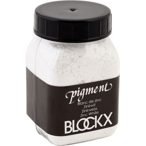 Pigment en poudre - Blanc de zinc - 22 - Blockx - Pot de 100g