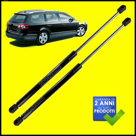 Ammortizzatori molle a gas pistoni pistoncini portellone bagagli vw passat (3c5)