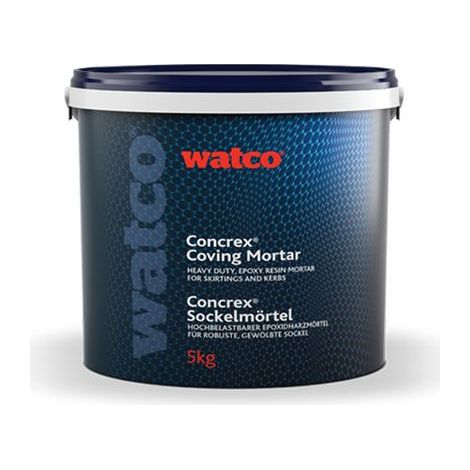 Watco Concrex Sockelmoertel, zweikomponentige Betonreparatur, 5kg