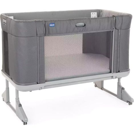 [GEBRAUCHT] B-Ware Chicco Beistellbett Next2Me Forever grau Babybett atmungsaktiv bis 4 Jahre Bett (1/2)