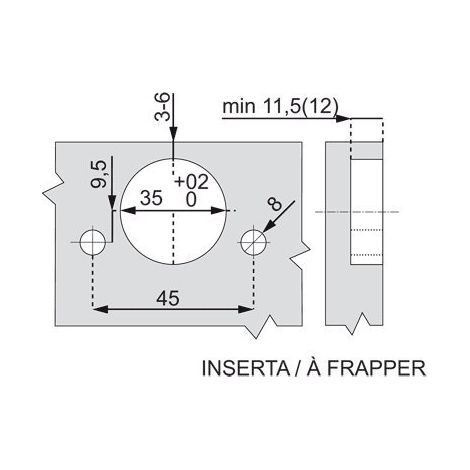 CH. INSERTA 107ø PA 75T1590B