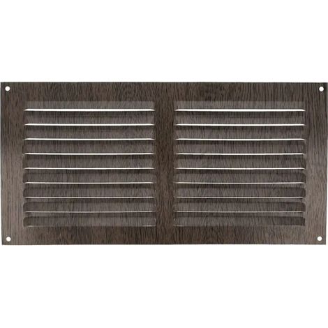 REJILLA 3-150X300 ALUMINIO WENGE (D) - AMIG