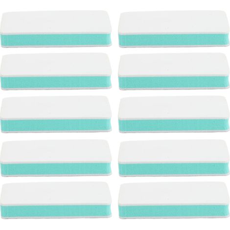Doppelseitiger Schleifschwamm, Körnung 1000-5000, wiederverwendbarer multifunktionaler Schleifblock für Uhrenarmbänder und Nagellack, 10er-Packung. (1/5)