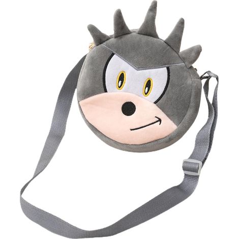 Sac à épaule en peluche animé, sac bandoulière mignon dessin animé, sac messager extérieur, cadeau anniversaire Noël pour enfants (1/5)