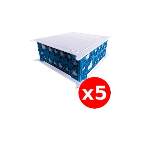 SIB - LOT de 5 Bou00eetes pavillonnaires BBC 200x200x85 - Ru00e9f. : P32525x5 (1/4)