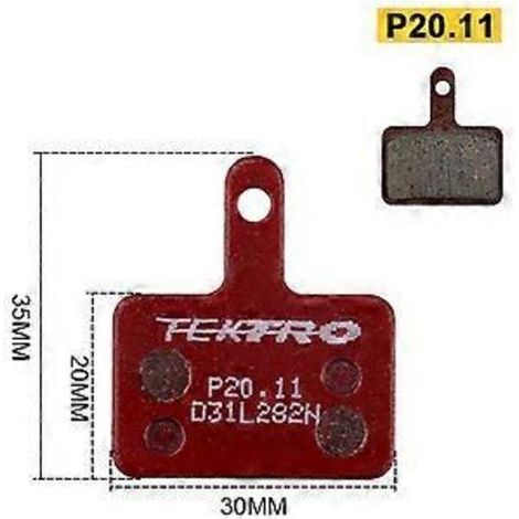 pairs of P20.11 hydraulic brake pads for M335 395 bicycle
