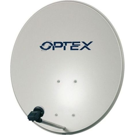 Antenne Parabole Satellite Acier 80 cm Gris clair - Gain 38.3dB, sans LNB
