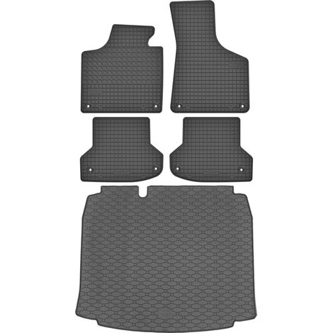 Set di tappetini in gomma per auto e tappetino per bagagliaio per Audi A3 II 8P Sportback dal 2004 al 2013. (1/5)