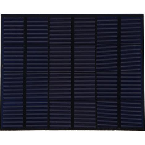 Panneau Solaire Portable 3.5W 6V Mini en Silicium Polycristallin pour Charge de Batterie DC et Éclairage Solaire (1/5)