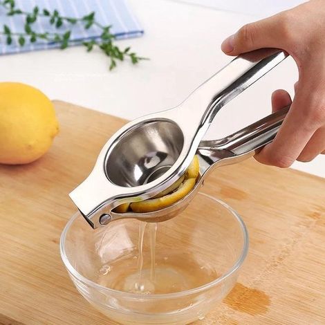 Presse-citron manuel en acier inoxydable - Presse-agrumes - Ustensile de cuisine (1/5)
