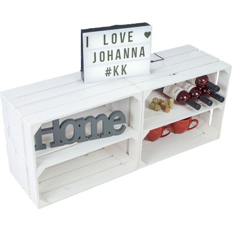 2er SET "Johanna" Weiß Längs (1/5)