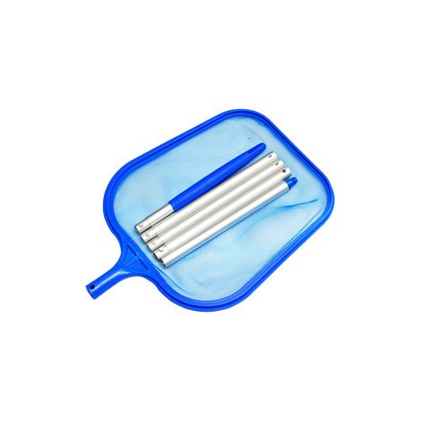 Épuisette pour spa et piscine – Filet fin, manche inclus, nettoyage des débris flottants