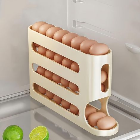 Porte-à-vus für den Kühlschrank, automatischer Kompaktverteiler auf 4 Ebenen, Inhalt bis zu 30 Stück. (1/5)