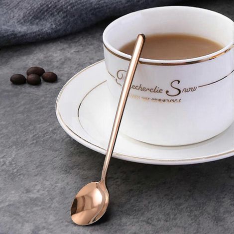 1 cuillère à café en acier inoxydable 304 avec long manche, 1 moule à beignets antiadhésif à 12 cavités (1/3)
