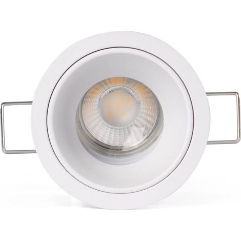 FLIC Da incasso orientabile bianco MR11 GU10