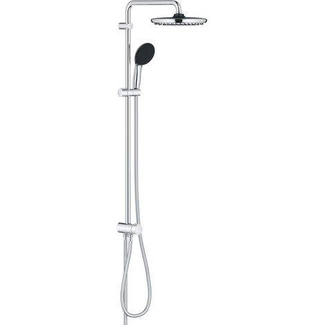 Grohe Vitalio Start - Set doccia senza miscelatore, diametro 25 cm, 2 getti, cromo 26989001
