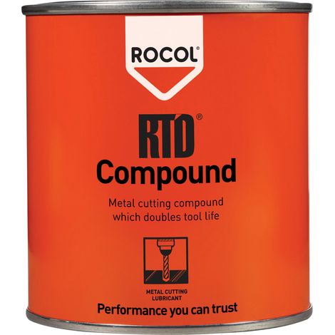 Rocol RTD Compound Metal Cutting Lubricant Tin 500g High-Performance Formula