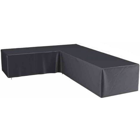 AeroCover Schutzhülle für L-förmige Lounge-Sets Schutzhaube 275x355x100x70 cm (1/3)