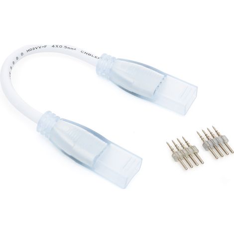 Verbindungsstück mit Kabel für RGB LED-Streifen 220V AC SMD IP65 RGB