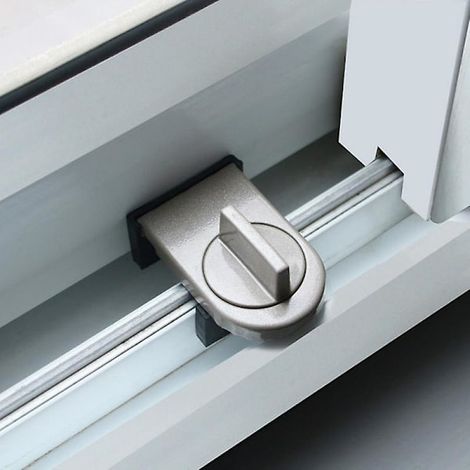 Filiyano-Verrou de sécurité pour volet roulant de fenêtre coulissante avec verrou antivol de porte, verrou de sécurité pour porte coulissante et