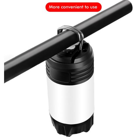 Wiederaufladbare LED-Campinglampe, helle Campinglampe, tragbar und multifunktional für Zelte, ideal zum Campen, Wandern und für Notfallsituationen. (1/5)