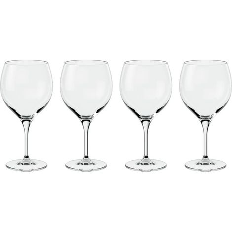 verres à vin rouge, set de verres, 4 verres pour vin rouge, Aperol Spritz et cocktails, set de verres à pied bourgogne 4 pcs., verre à vin rouge, verre en cristal (1/3)