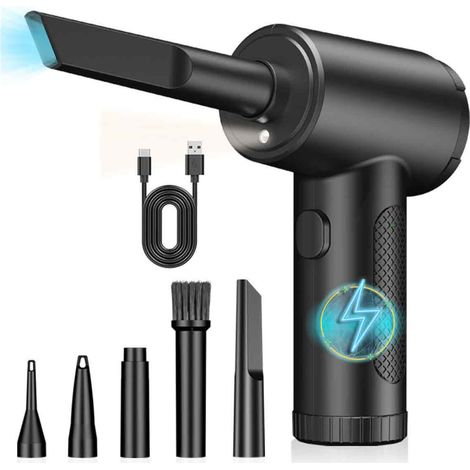 Souffleur Aair comprimé 6900 mAh air duster souffleur de poussière électrique souffleurs de poussière pour l'électronique (1/5)
