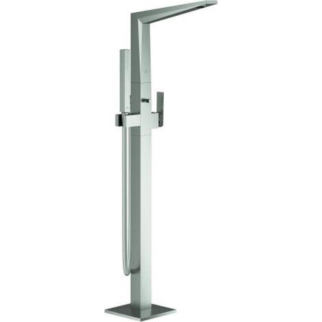 Grohe Allure Brilliant Monomando para baño ducha 1/2" Montado a suelo Supersteel Infinity Finish, 24348DC0