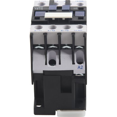 Contacteur de puissance CA 1NO 220 V 50/60 Hz, relais moteur à bobine 32 A triphasé