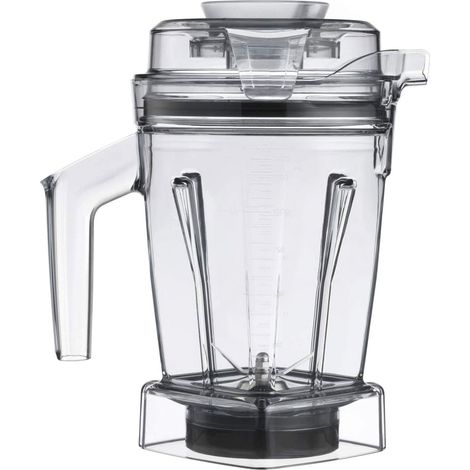 Vitamix Cuenco de mezcla Interlock DRY 1,4 L - Envase de la serie Ascent con empujador incluido (1/2)
