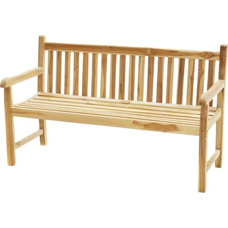 Landhausbank ''Coventry ECO'' Eco-Teak natur, B130xT64xH90cm