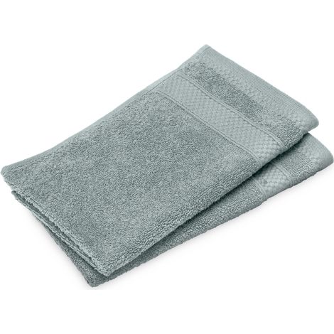 Lot de 2 serviettes invités NAÏA (1/5)