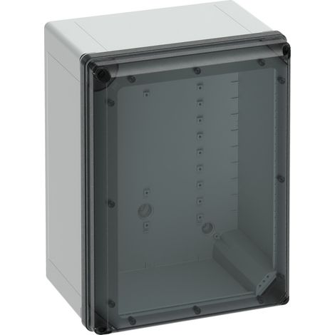 Spelsberg Caja vacía, grado de protección IP66/IP67/IP69, resistencia al impacto IK09, clase de protección II, Ui 1000V AC, Ui 1500V DC, UL, DLG, DNV, UL-EU, libre de halógenos, 70173401