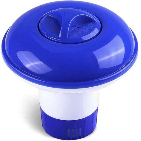 Distributeur de chlore flottant Ulisem, 5 pouces, pour piscine, parc aquatique, spa (1 paquet)