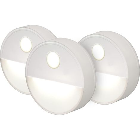 Veilleuse LED, détecteur de mouvement intérieur, lampe LED adhésive sans fil (1/5)