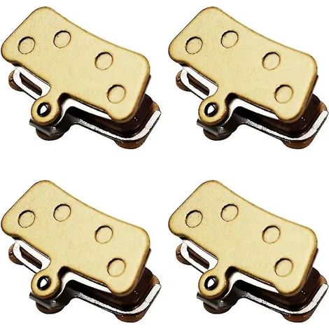 Plaquettes de frein à disque métalliques pour VTT (4 paires), compatibles avec les freins à disque SRAM Guide/XO E7 E9 Trail à 4 pistons