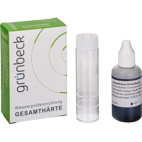 Equipo de prueba de agua Grünbeck Dureza total, 170187