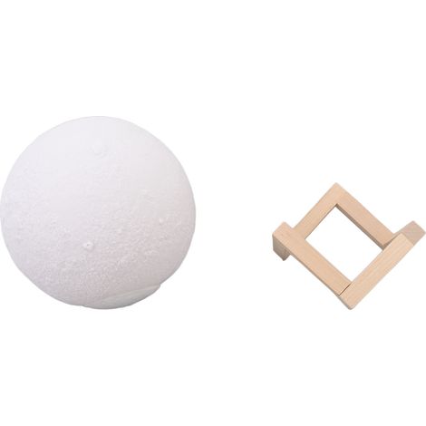 Humidificateur de bureau 1600ml USB lumière chaude lune fonction minuterie pour chambre bureau café (1/5)