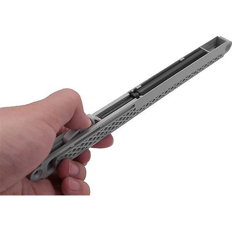 Lot de 10 adaptateurs de glissières de meuble avec système de fermeture amortie pour tout tiroir à montage latéral. Amortisseur coulissant. (1/5)
