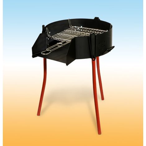 BARBECUE MULTIFUNZIONE + GRIGLIA - 60 CM