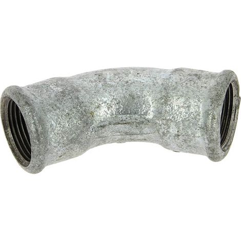 Courbe 45° fonte galva Femelle 3/4