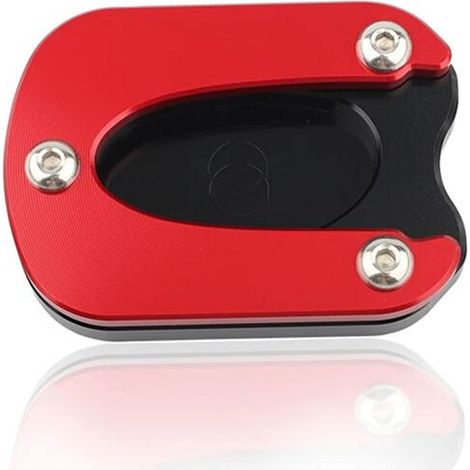 Accessori moto Cavalletto laterale Prolunga per estensione del cavalletto laterale per Meteor 350 2021-2023 Nero + Rosso