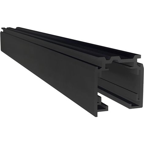 Rail triphasé noir 1m Velum