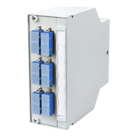 Metz connect 15024A0E206-E OpDAT REGpro VIK 6xSC-D OS2 Fiber Optic Patch Panel