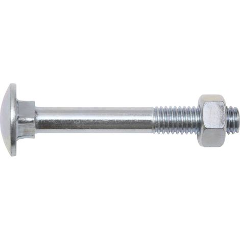 SWG 223 6 80 67 Boulon de carrosserie 6 mm 80 mm 4 pans DIN 603 acier galvanisé 25 pc(s) A360102 (1/2)