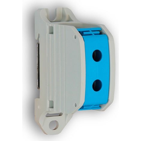 Bloc de distribution 2pts 185mm² Bleu - Digital electric 41752