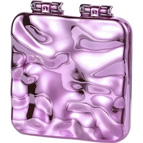 Miroir De Maquillage Compact - Double Face Avec Éclairage LED - Pliable Pour Voyage Et Sac À Main - 1 Pièce (1/5)