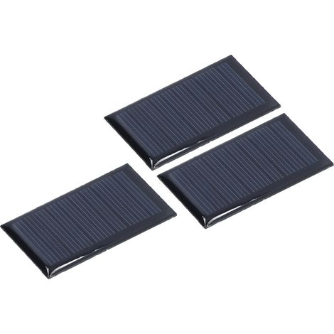 10 pièces mini cellules solaires 0,15W 5V pour projets scientifiques, jouets et lumières DIY résistants aux intempéries (1/5)